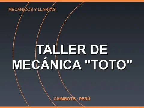 Taller de mecánica "TOTO"