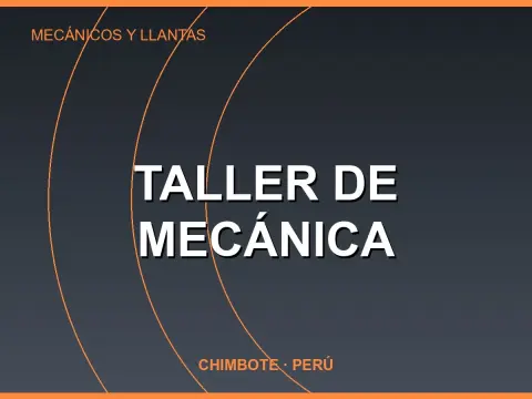 Taller de Mecánica