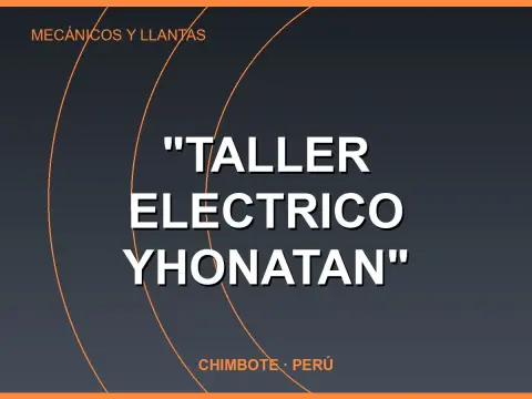 "Taller electrico yhonatan"