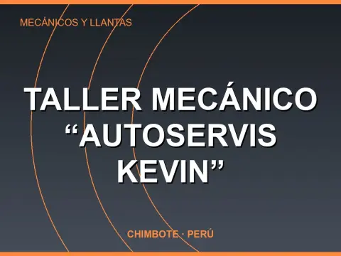 Taller Mecánico “AUTOSERVIS KEVIN”
