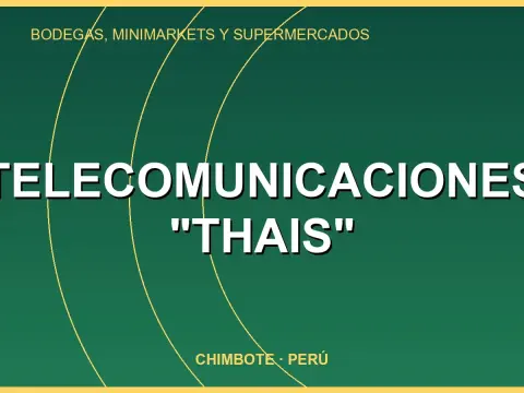 Telecomunicaciones "Thais"