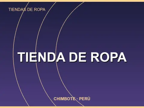tienda de ropa