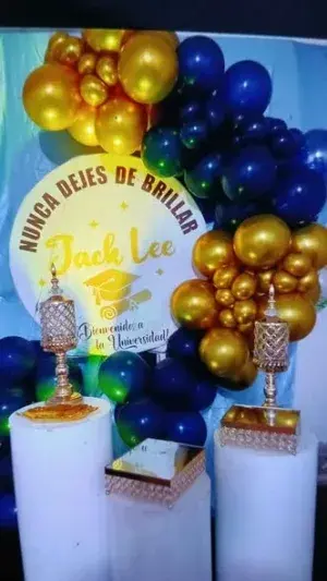 Decoración para graduación