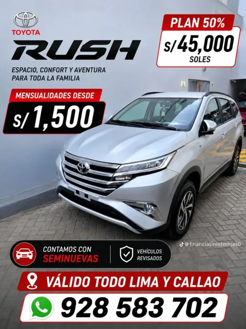 Toyota RUSH 2026 (Plan 50%)