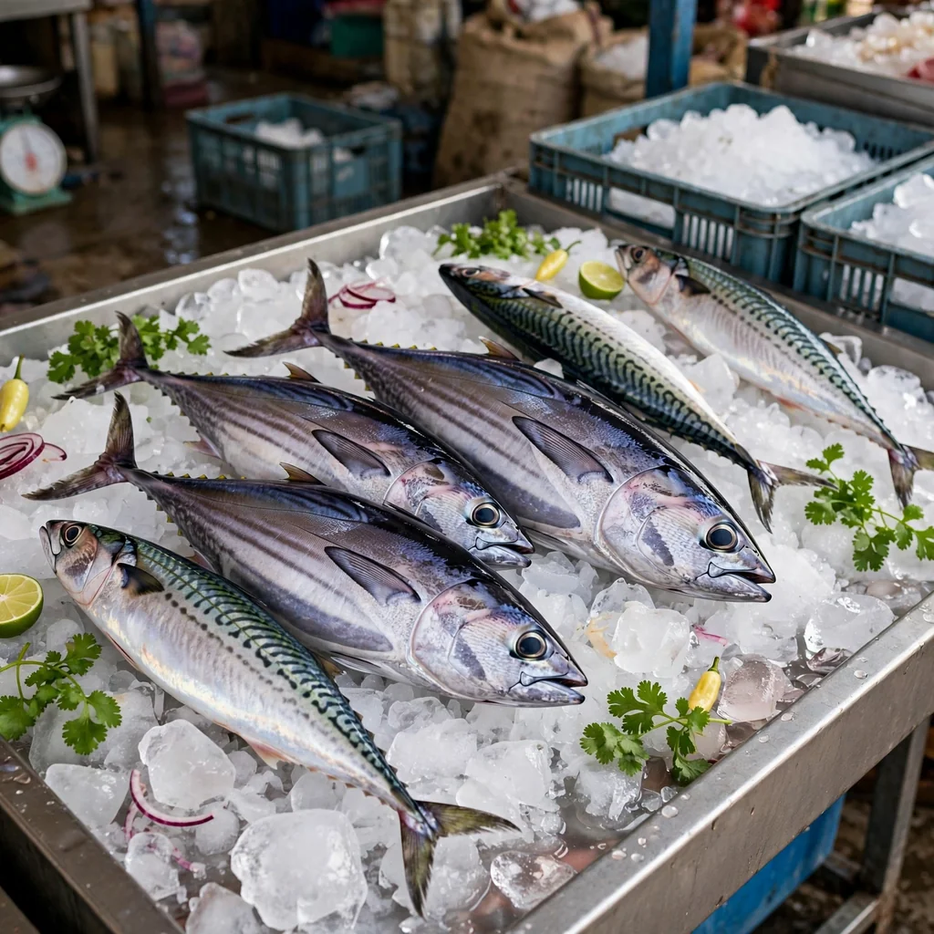 Pescado fresco del día — 1 kg (bonito o caballa)