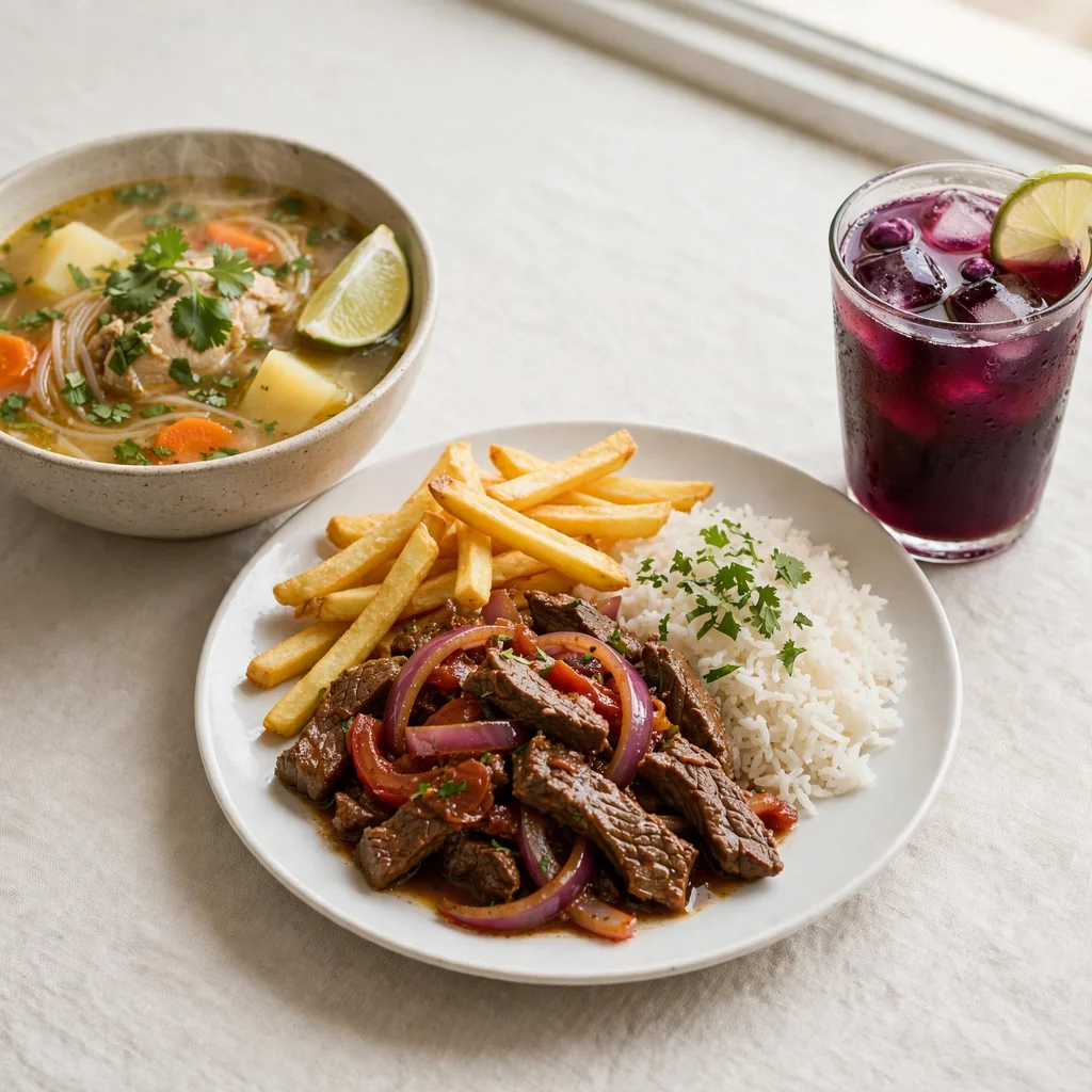 Menú del Día: Sopa, Segundo y Refresco