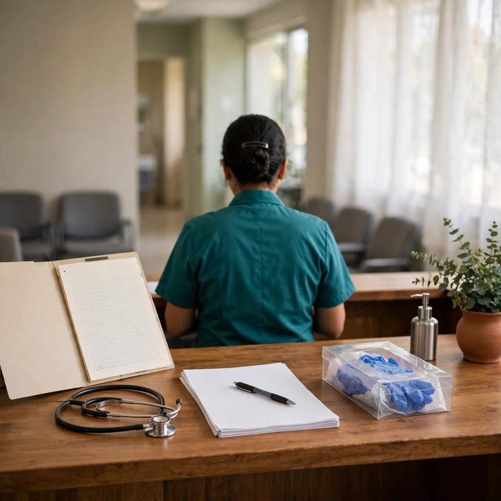 Consulta médica general con historia clínica y receta