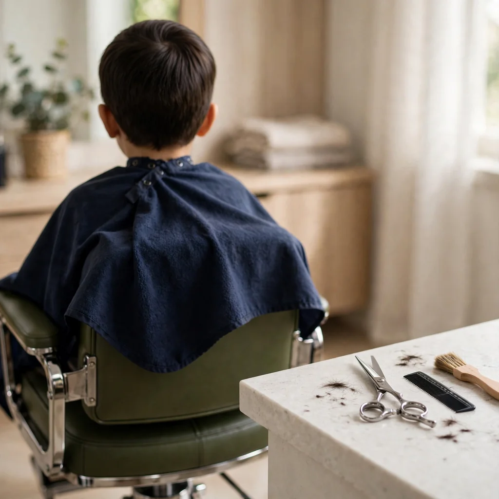 Corte para niño sin apuro