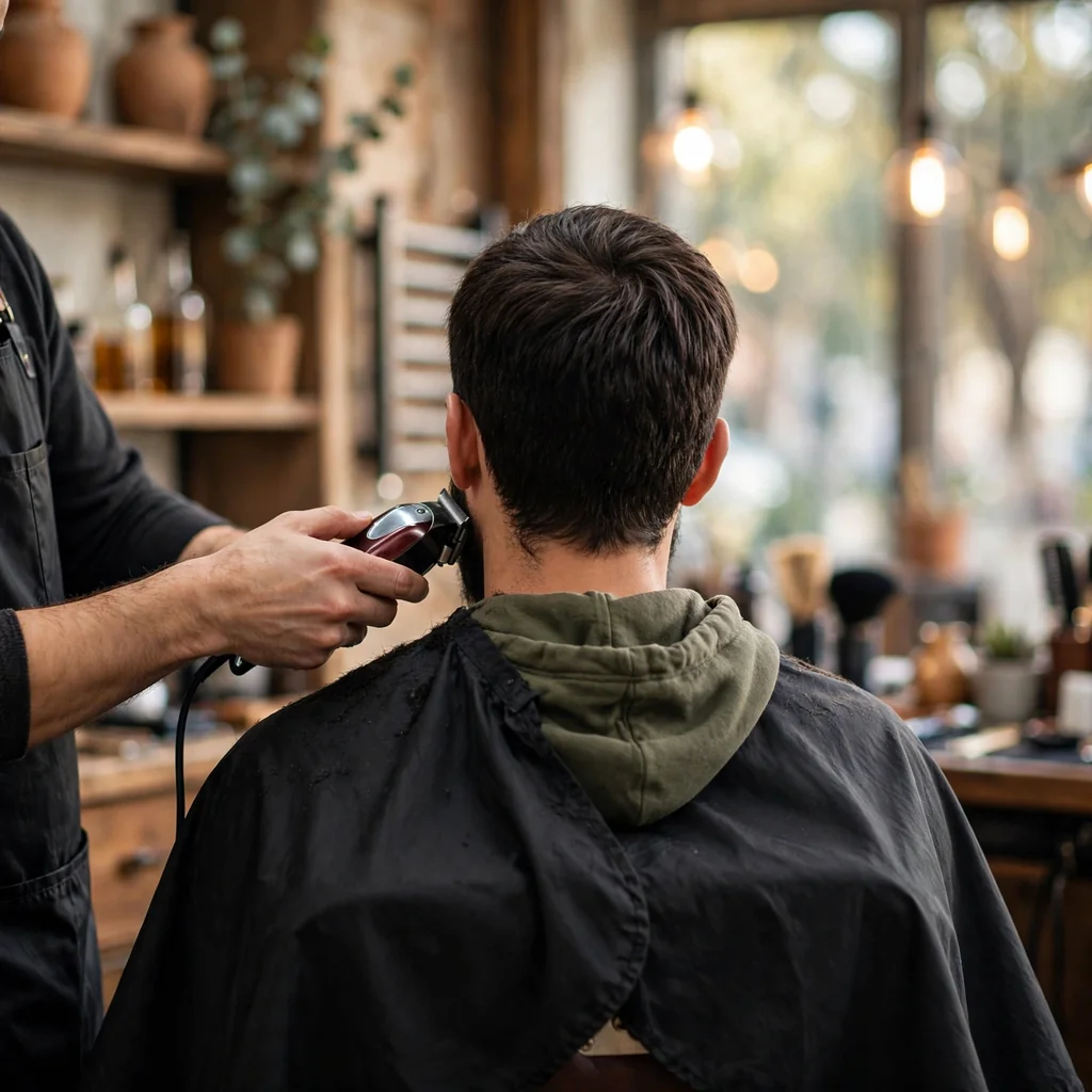 Corte + barba a domicilio (combo)