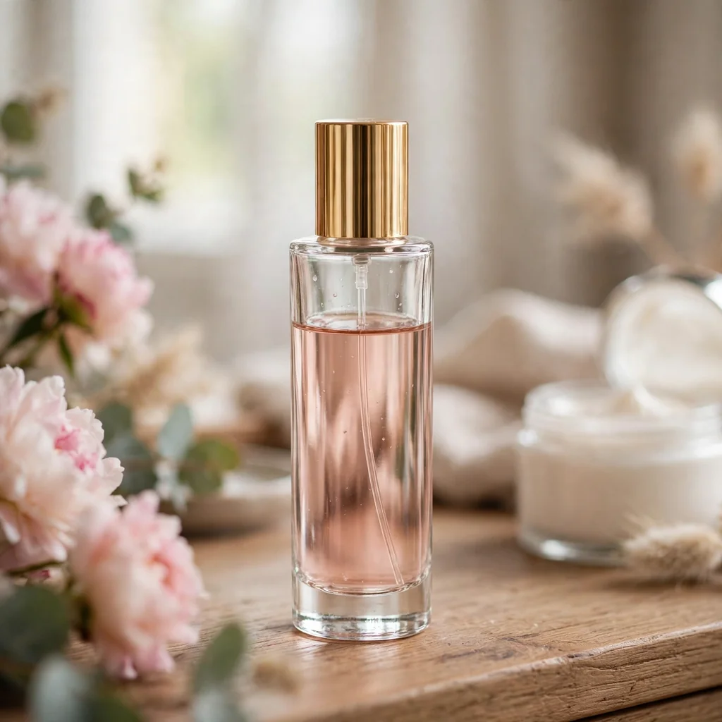 Colonia o perfume de dama (frasco de 100 ml)