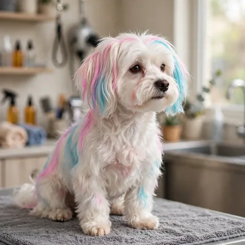 Mechas y color fantasía rosa o celeste