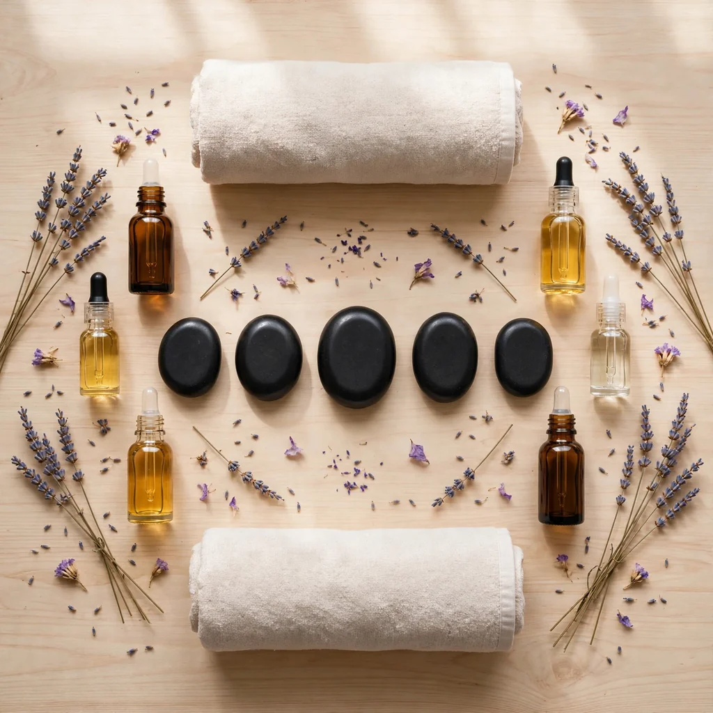 Masaje relajante con aromaterapia (60 minutos)