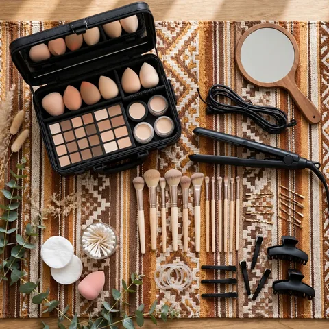 Maquillaje y peinado para fiesta