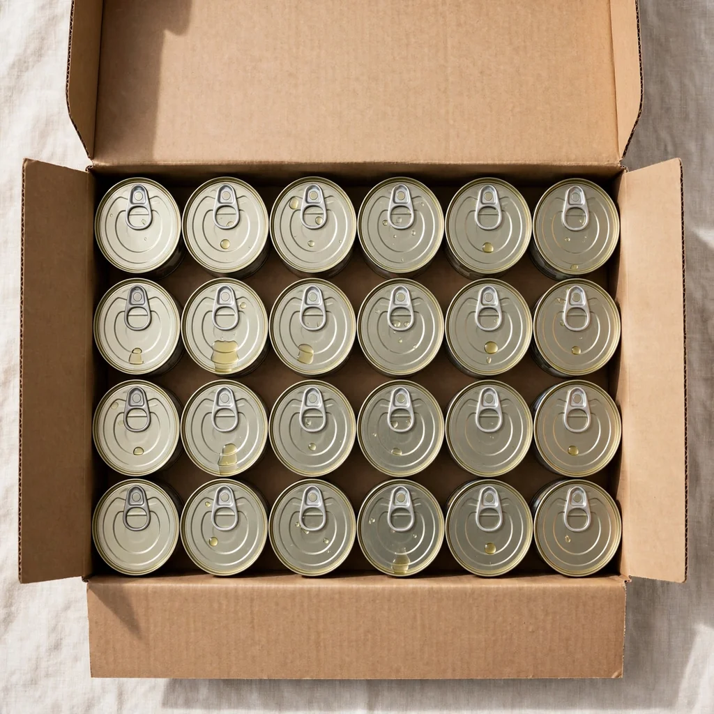 Caja de conservas de atún en aceite (24 latas)