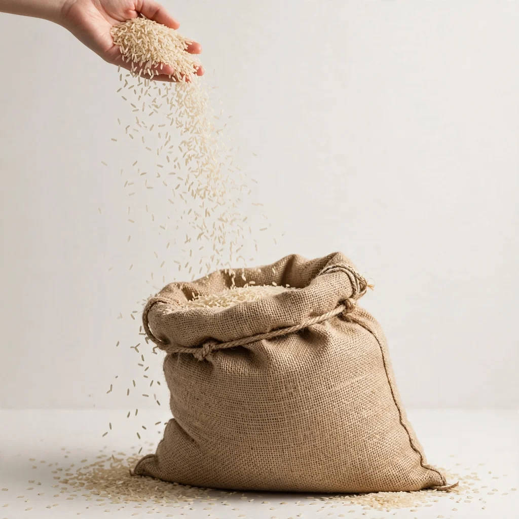 Arroz extra a granel por saco de 50 kg
