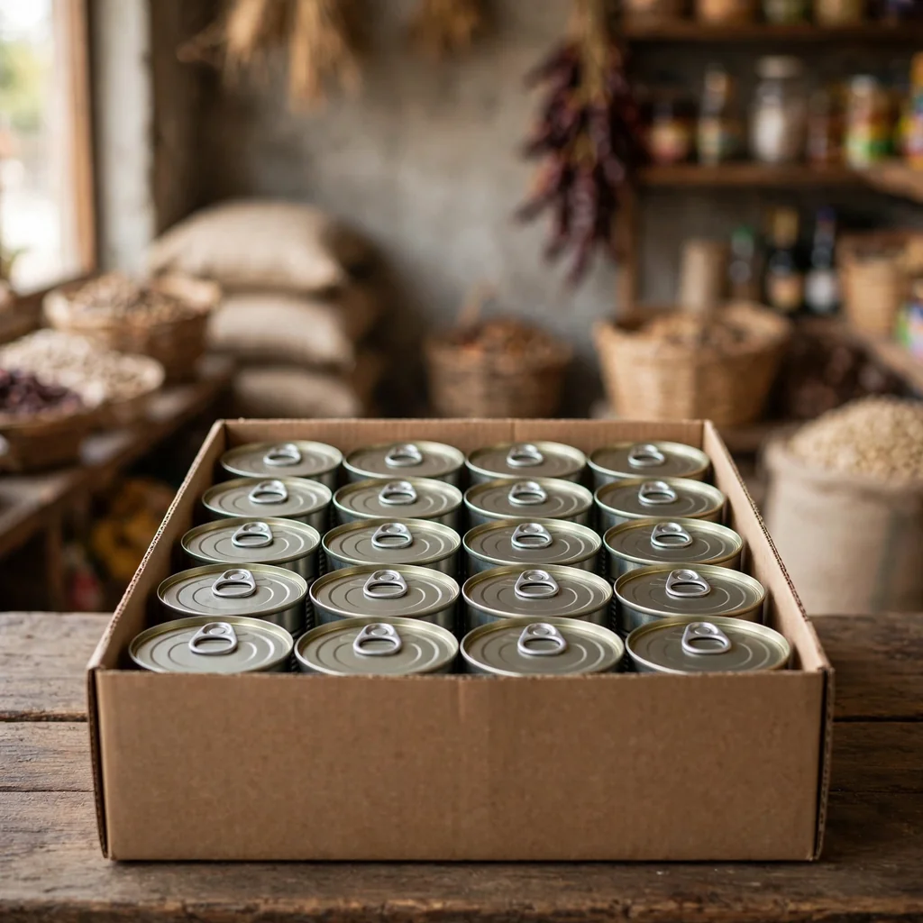 Caja de conservas de atún en aceite (24 latas)