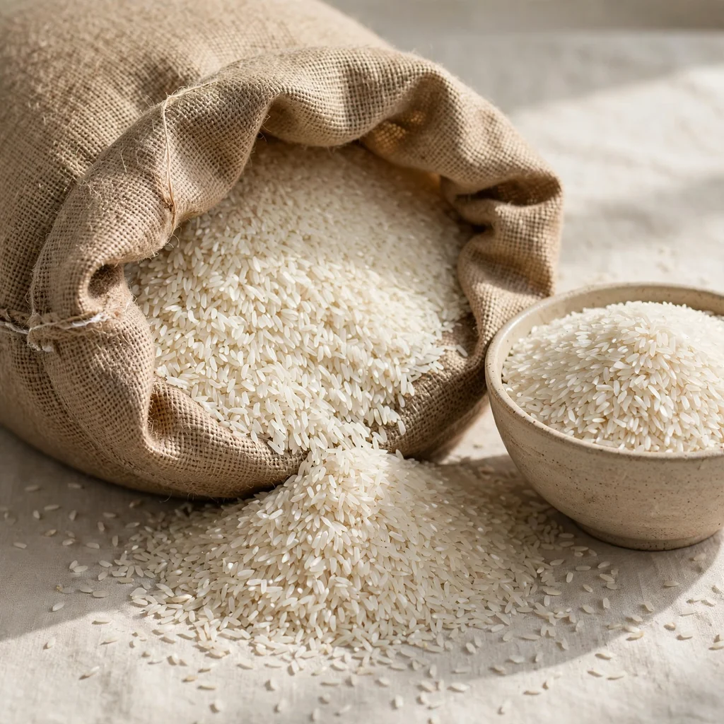 Arroz extra a granel por saco de 50 kg