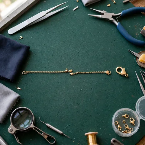 Compostura de cadena con cambio de broche