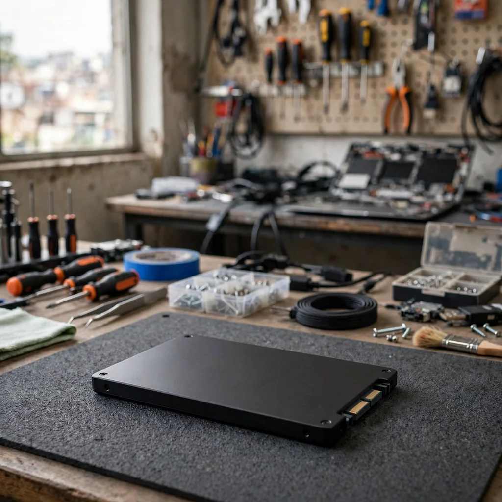 Cambio de disco por SSD de 240 GB con clonado del sistema