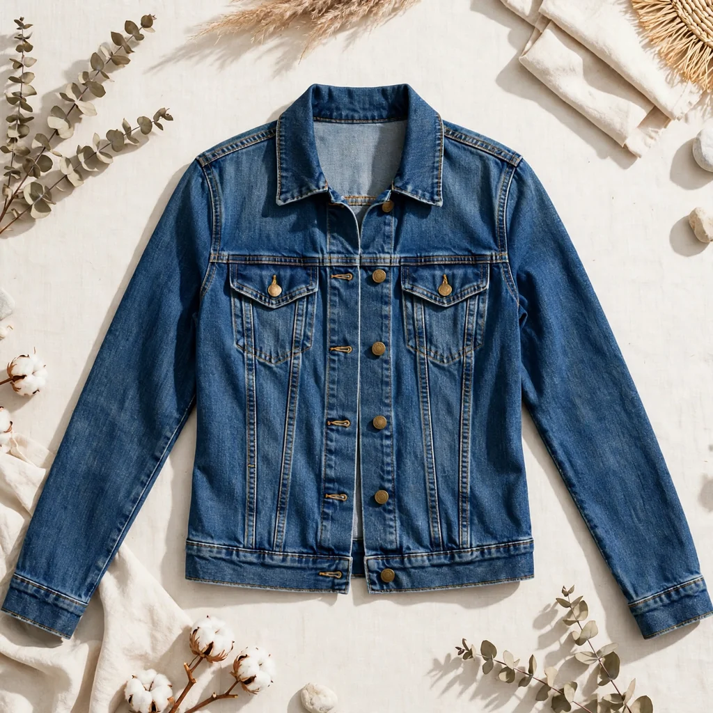 Casaca de jean para dama (tallas S a XL)