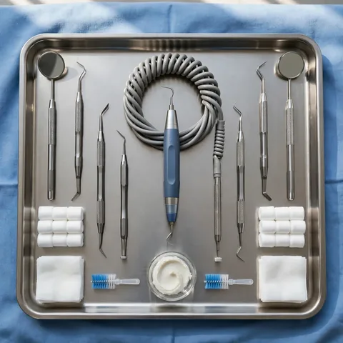 Limpieza dental con ultrasonido (destartraje y pulido)