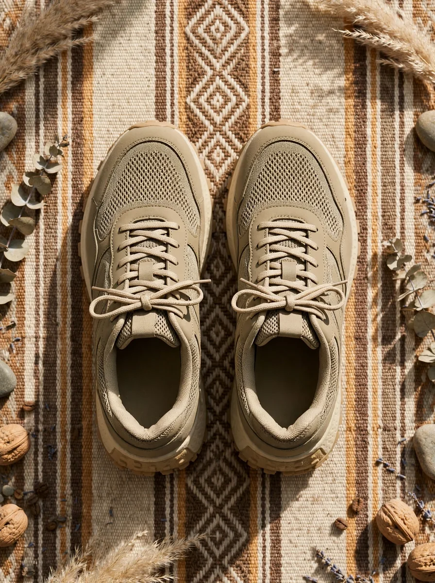 Zapatillas deportivas para caballero con pasador