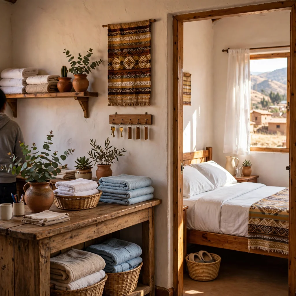 Alquiler semanal de habitación para trabajo de temporada