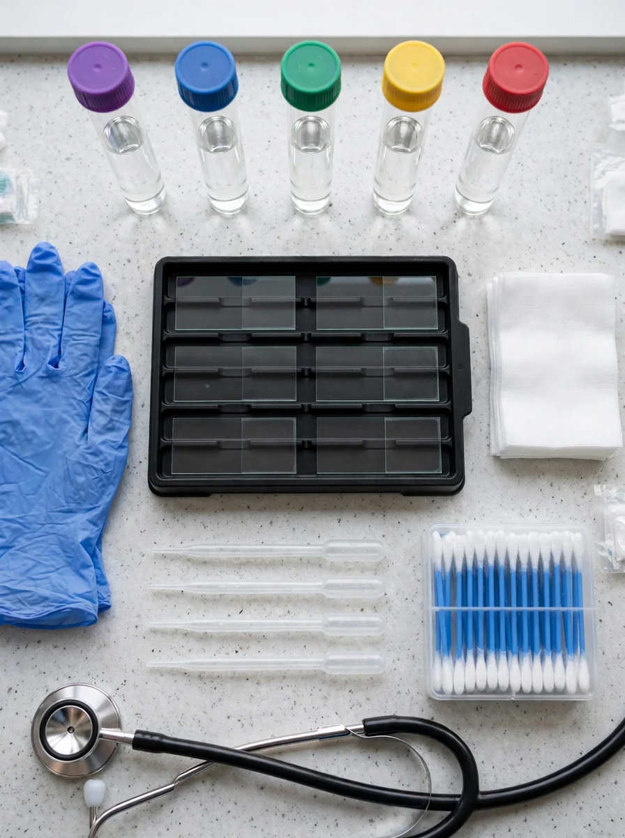 Exámenes de laboratorio básicos y certificado médico
