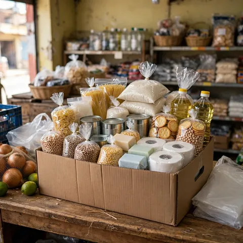 Pedido al por mayor para bodegas y negocios (caja mixta)