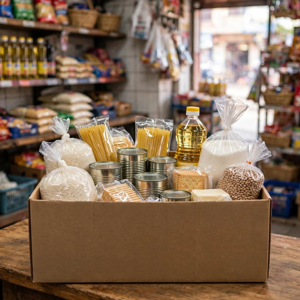 Pedido al por mayor para bodegas (caja mixta)