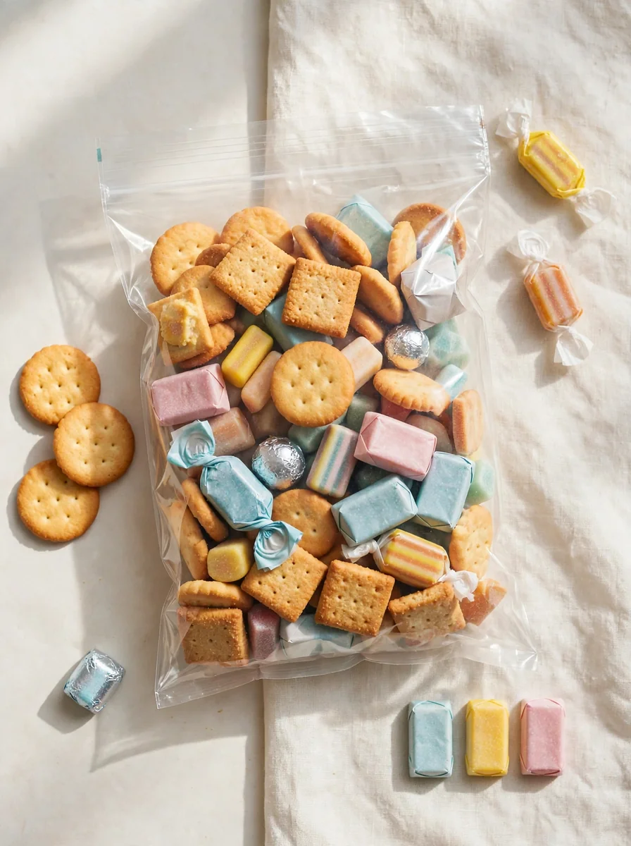 Bolsita de snacks para la lonchera de la semana