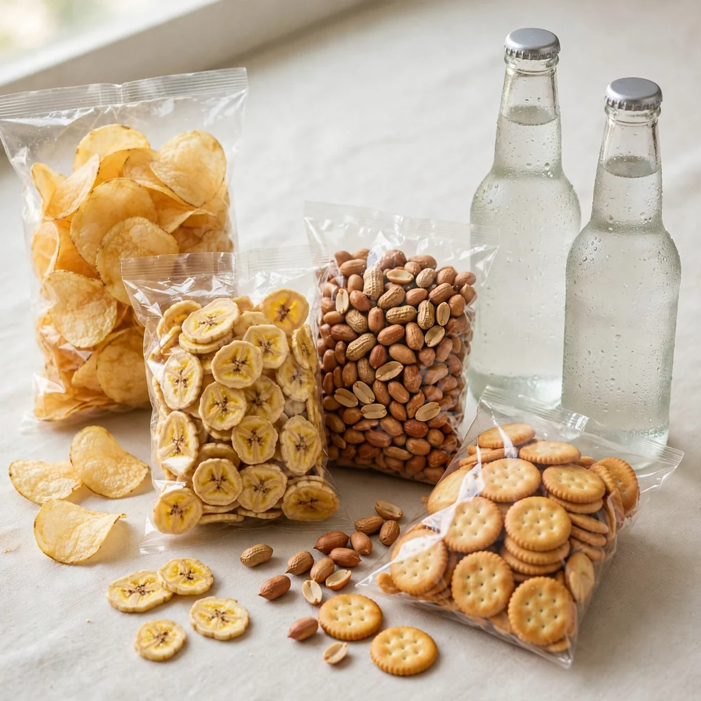 Combo de snacks para la fiesta