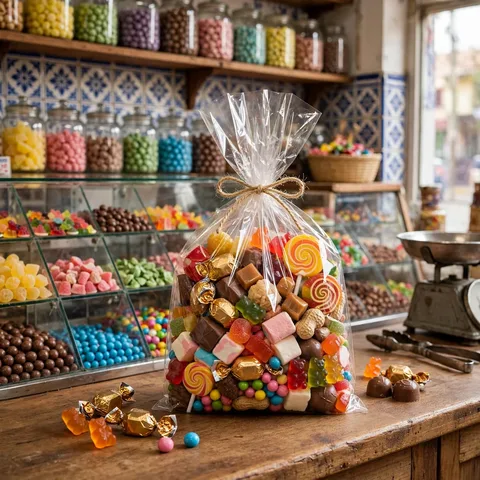 Bolsita de dulces armada para 20 invitados