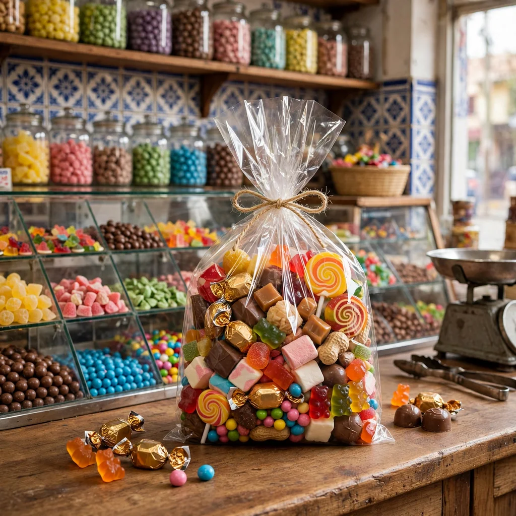 Bolsita de dulces armada para 20 invitados