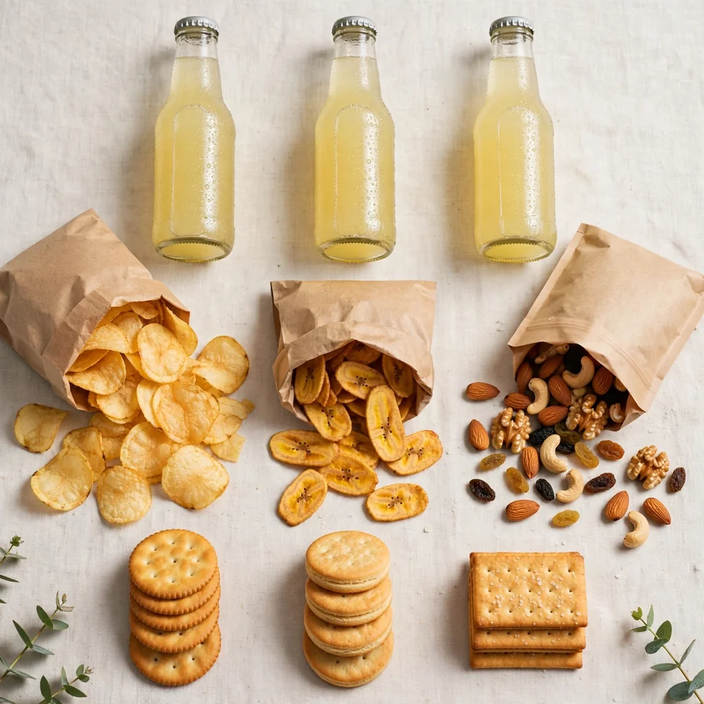 Combo de snacks para la lonchera de la semana