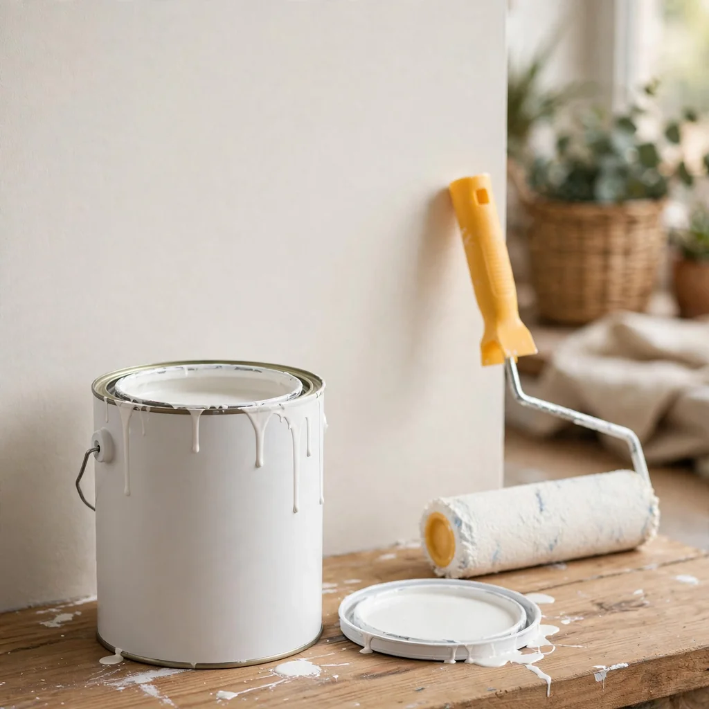 Galón de pintura látex lavable con cálculo de rendimiento