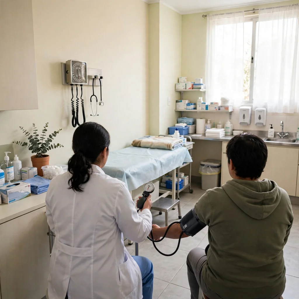 Consulta médica general y signos vitales