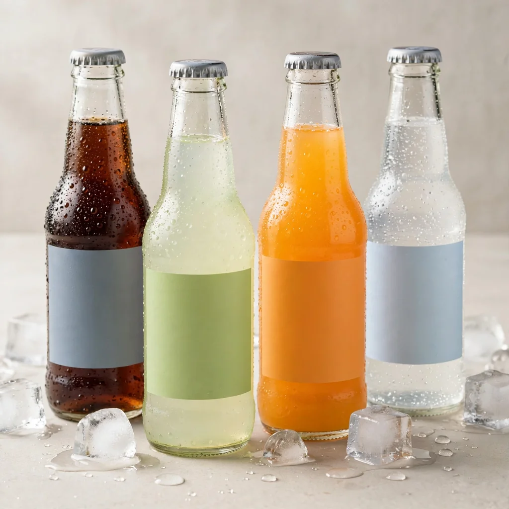 Pedido de bebidas heladas para casa