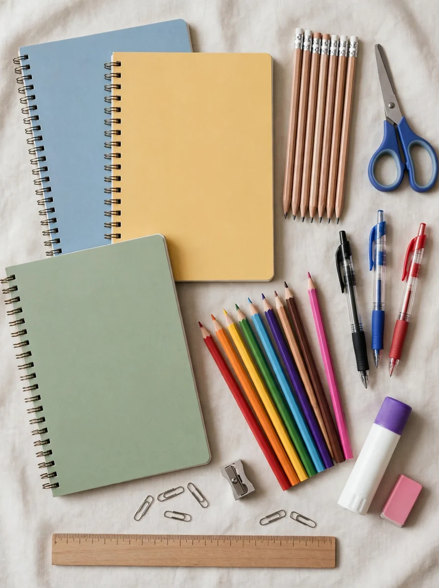 Set de útiles para el colegio