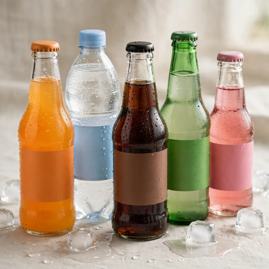 Pedido de bebidas heladas para casa