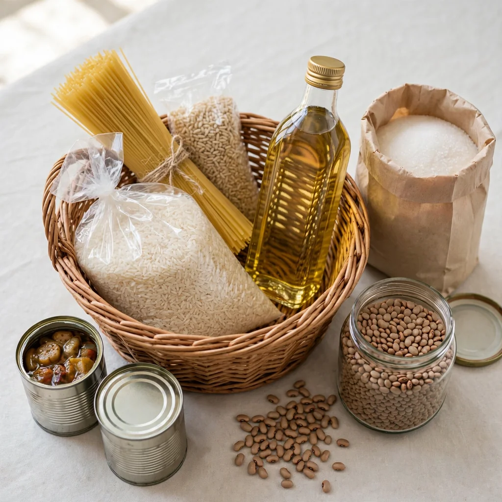 Canasta de abarrotes de la semana