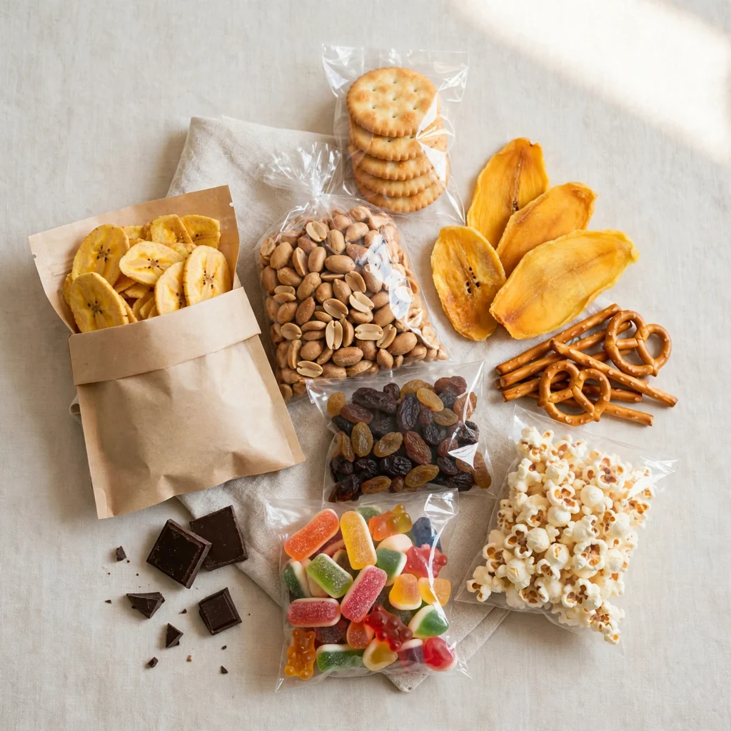 Combo de snacks para la lonchera