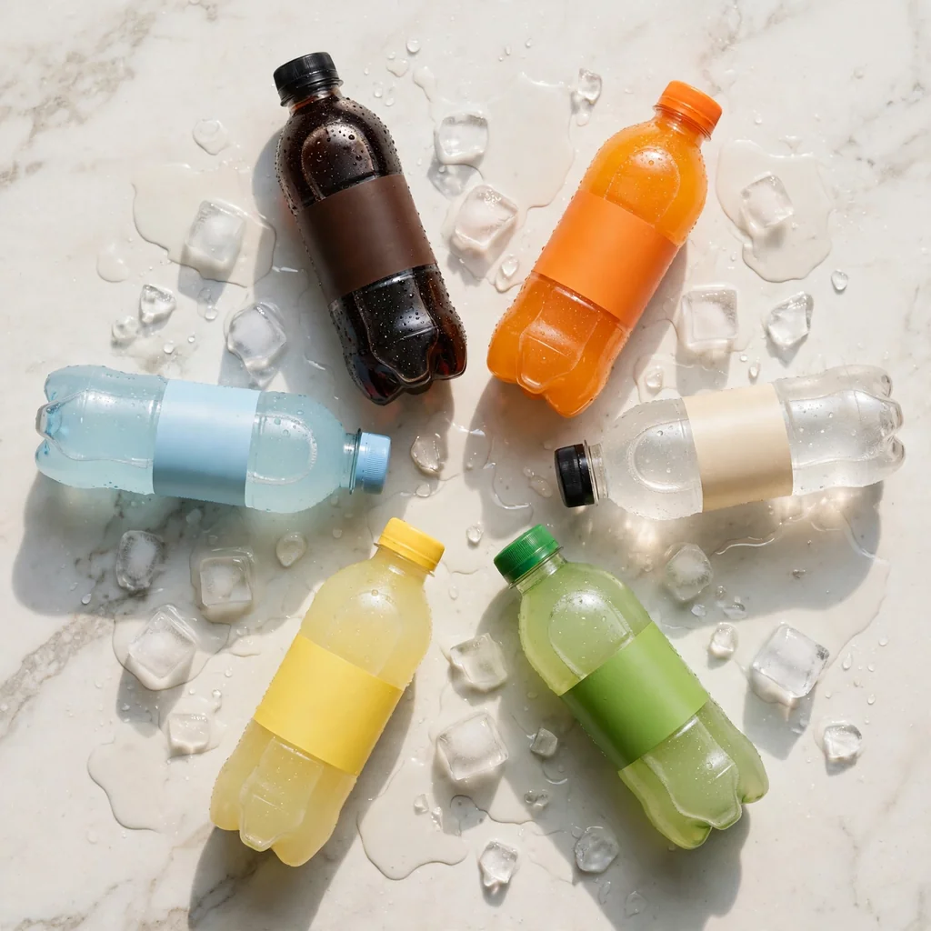 Pedido de bebidas heladas para casa