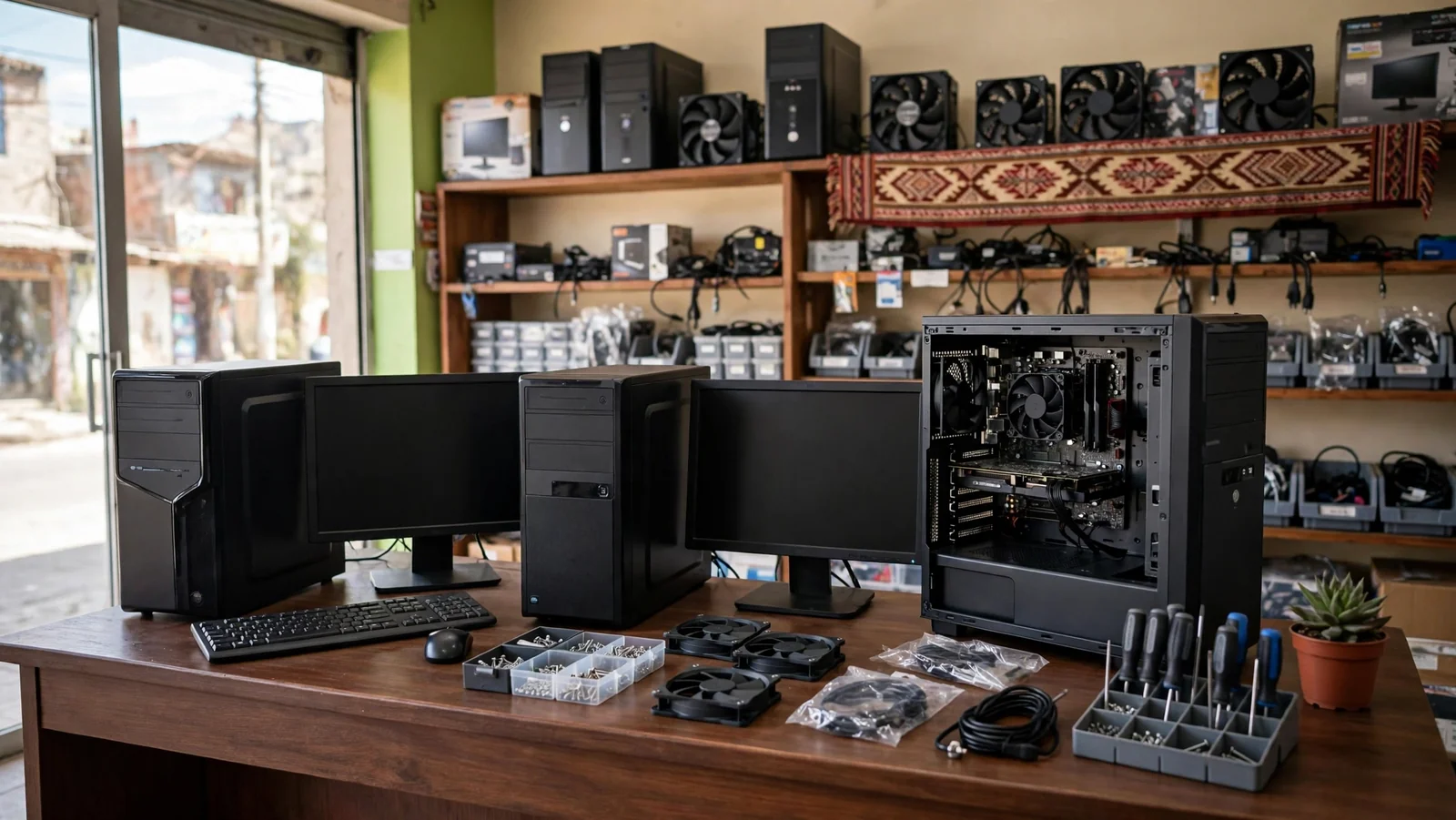 Venta e instalación de computadoras
