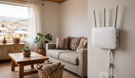 Instalación de WIFI ilimitado para casa