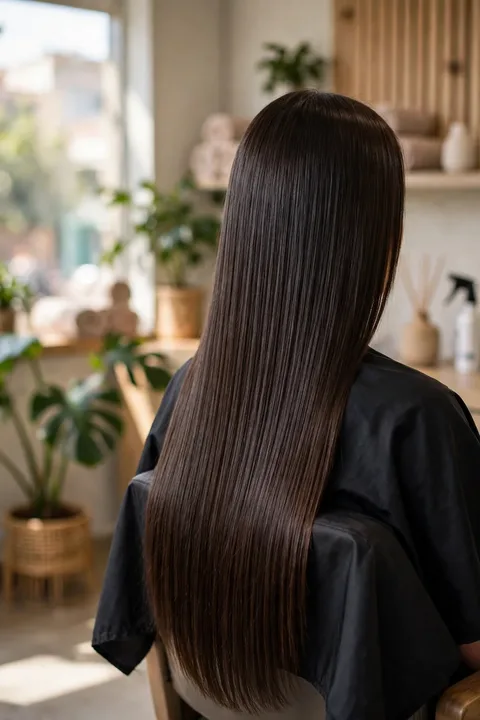 Alisado brasileño con corte de puntas incluido