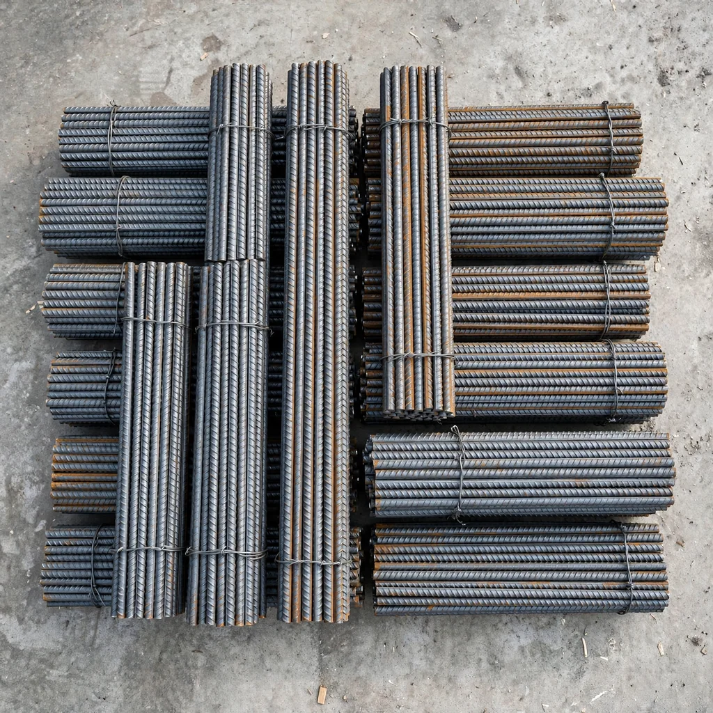 Fierro corrugado para obra