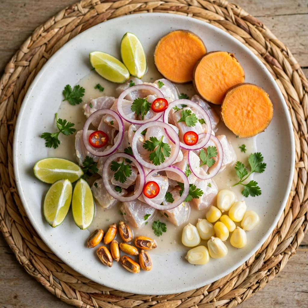 Ceviche de pescado