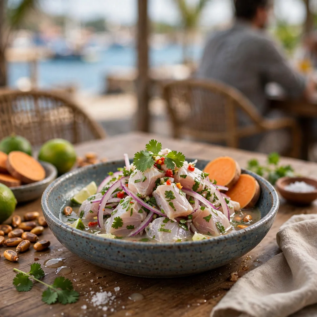 Ceviche de pescado