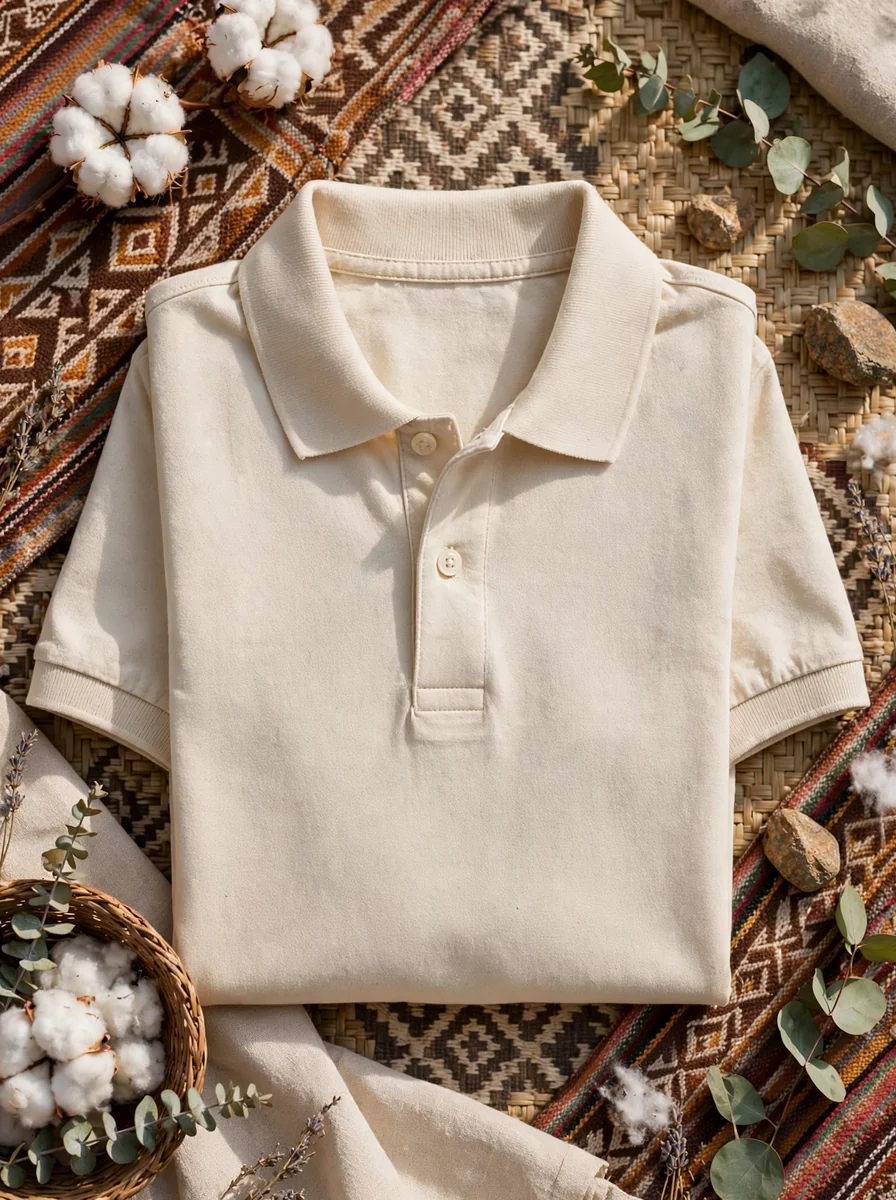 Polo de algodón